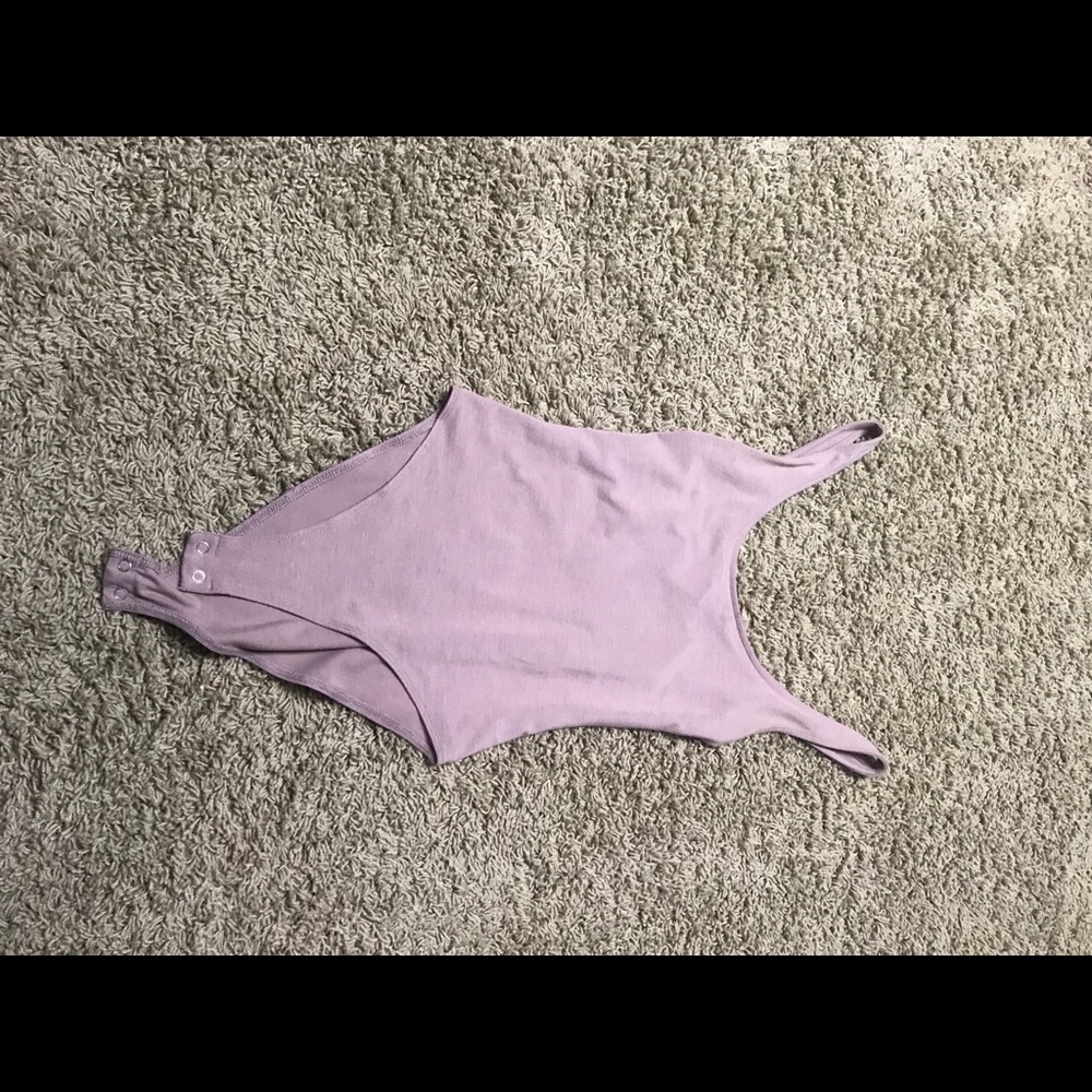 F21 beige body suit